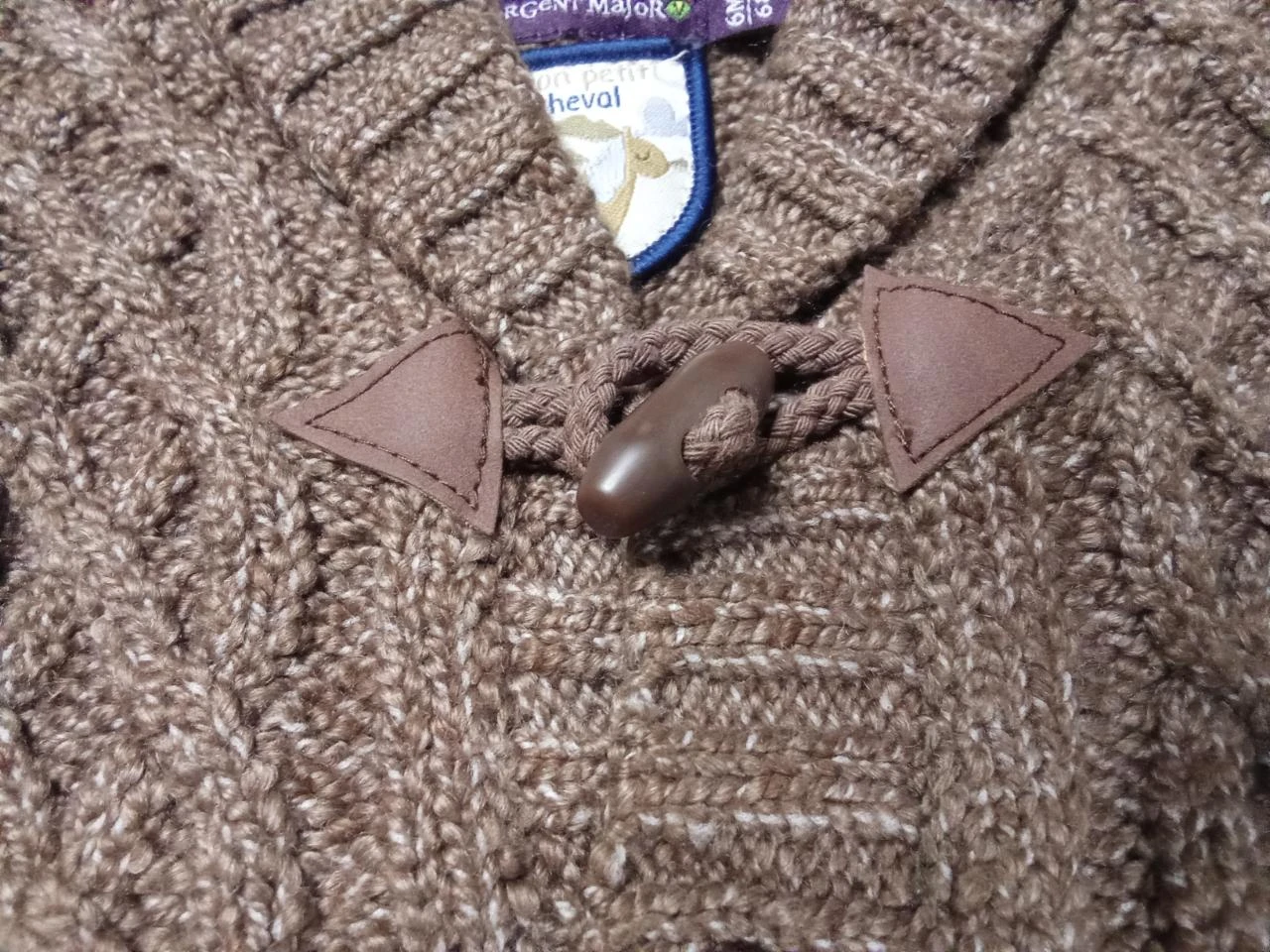 Superb Sergeant Major knit-style vest 6 months – photo 6